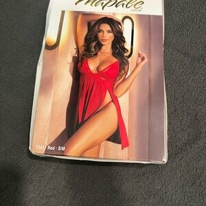 Mapale Women's Red Lingerie set, size S/M new in box